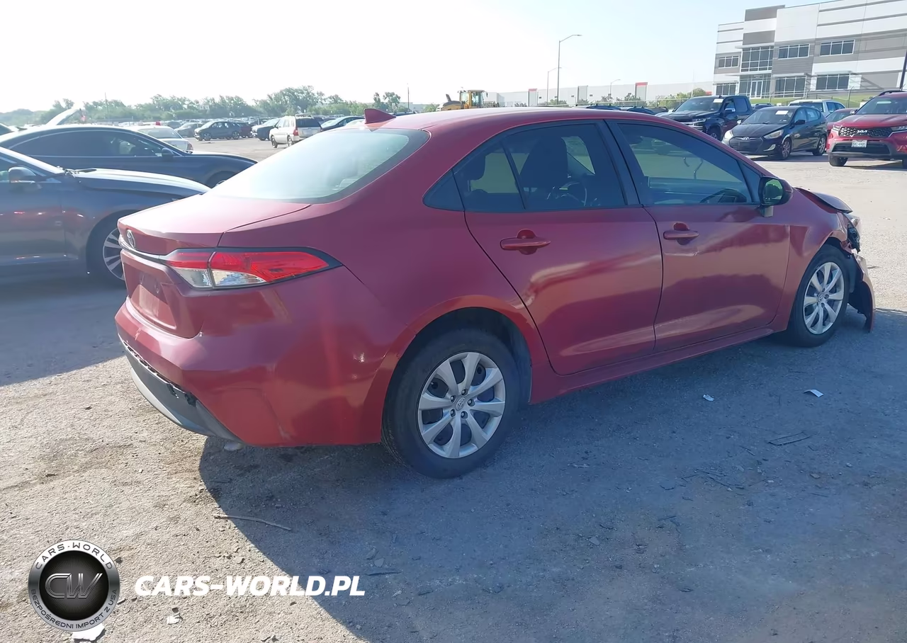 2021 Toyota Corolla Le VIN:JTDEPMAE3MJ145214 - 4