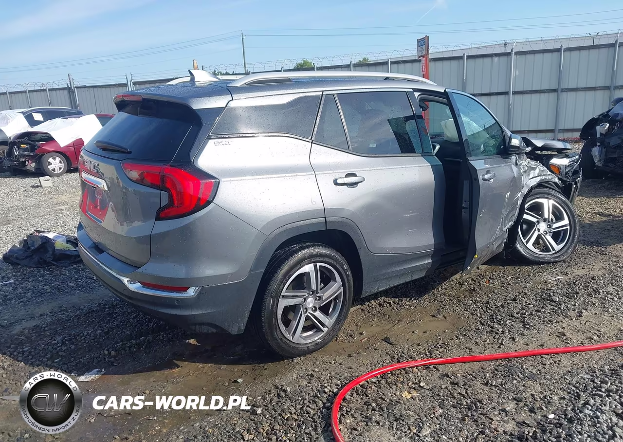 2020 GMC Terrain Fwd Slt VIN:3GKALPEVXLL257171 - 4
