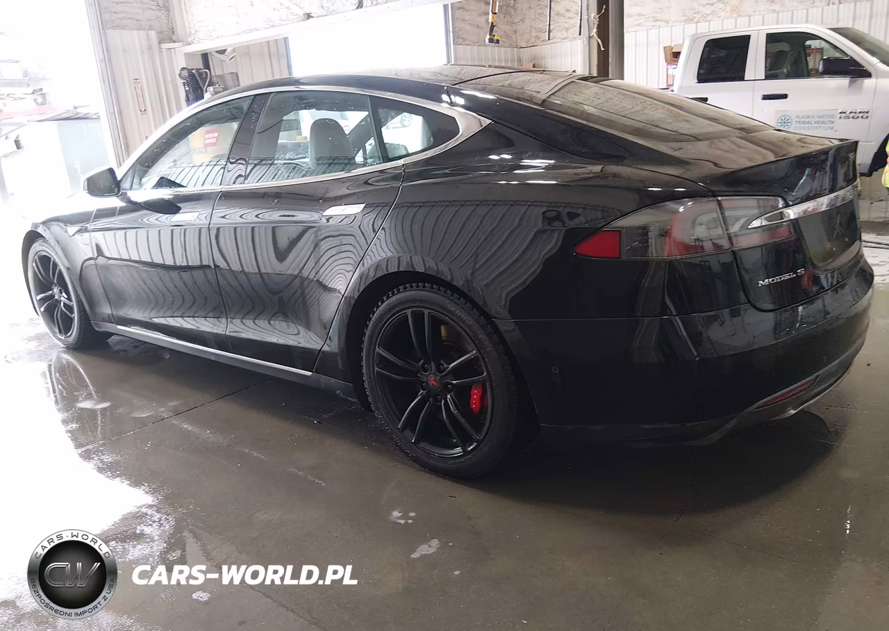 2014 Tesla Model S P85D VIN:5YJSA1H24EFP65996 - 3