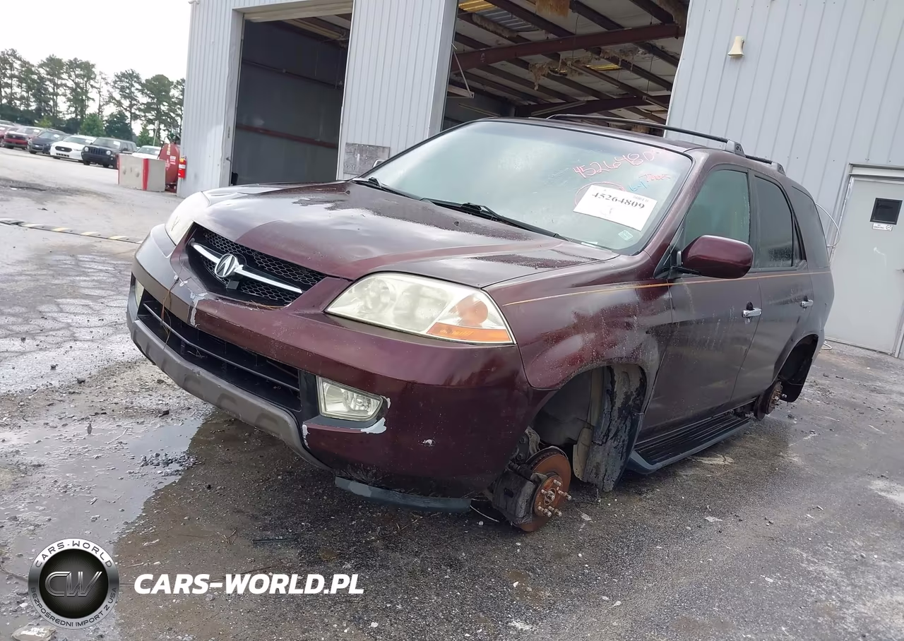 2001 Acura Mdx VIN:2HNYD18671H533203 - 2