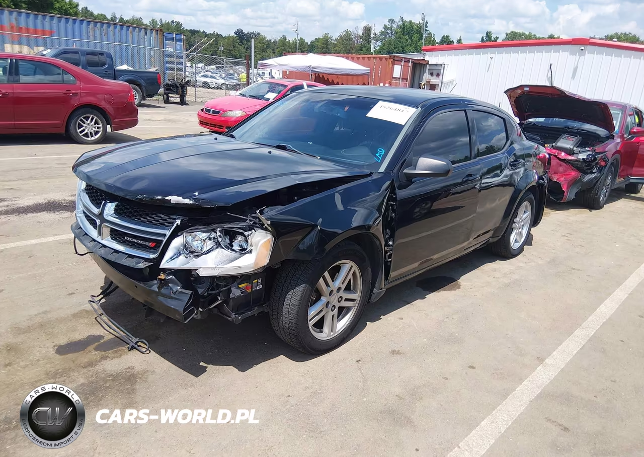2014 Dodge Avenger Se VIN:1C3CDZAG5EN182441 - 2