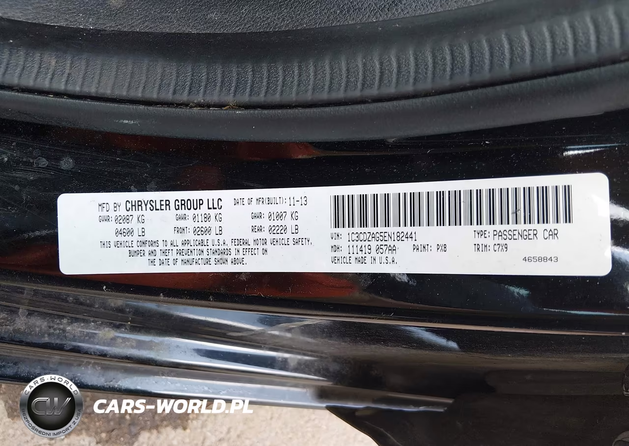 2014 Dodge Avenger Se VIN:1C3CDZAG5EN182441 - 9