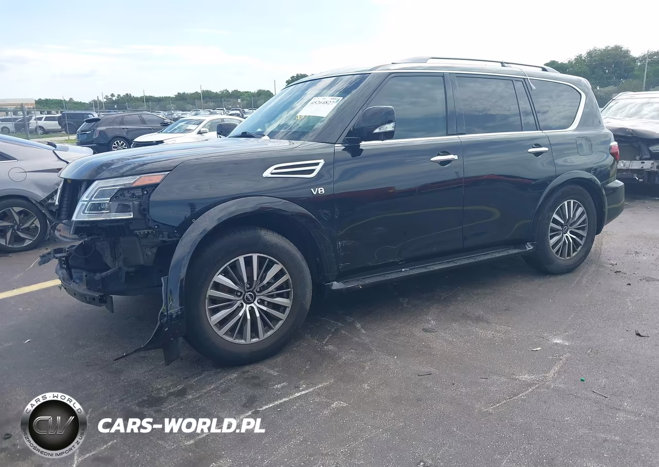 2021 Nissan Armada Sl 2Wd VIN:JN8AY2BA4M9371926 - 2