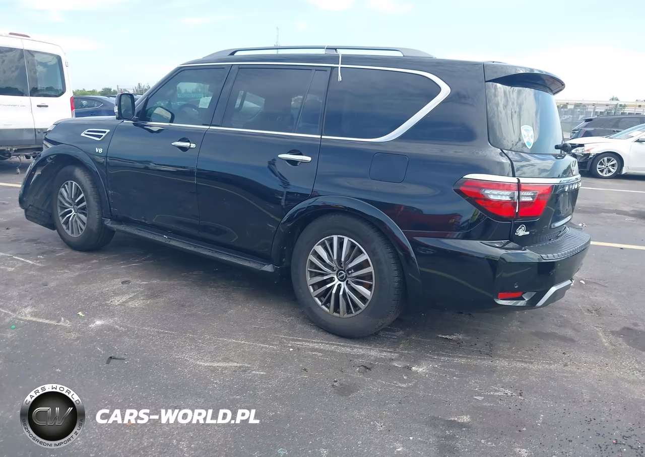 2021 Nissan Armada Sl 2Wd VIN:JN8AY2BA4M9371926 - 3