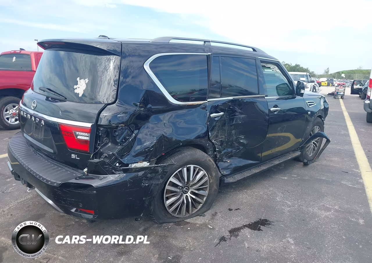 2021 Nissan Armada Sl 2Wd VIN:JN8AY2BA4M9371926 - 4