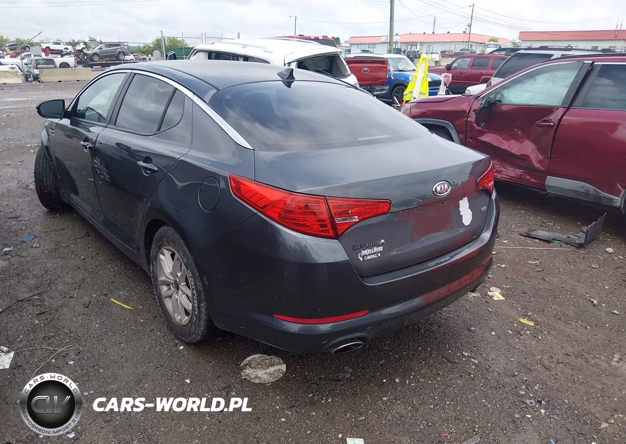 2011 Kia Optima Lx VIN:KNAGM4A72B5119340 - 3