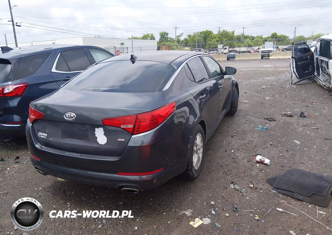 2011 Kia Optima Lx VIN:KNAGM4A72B5119340 - 4