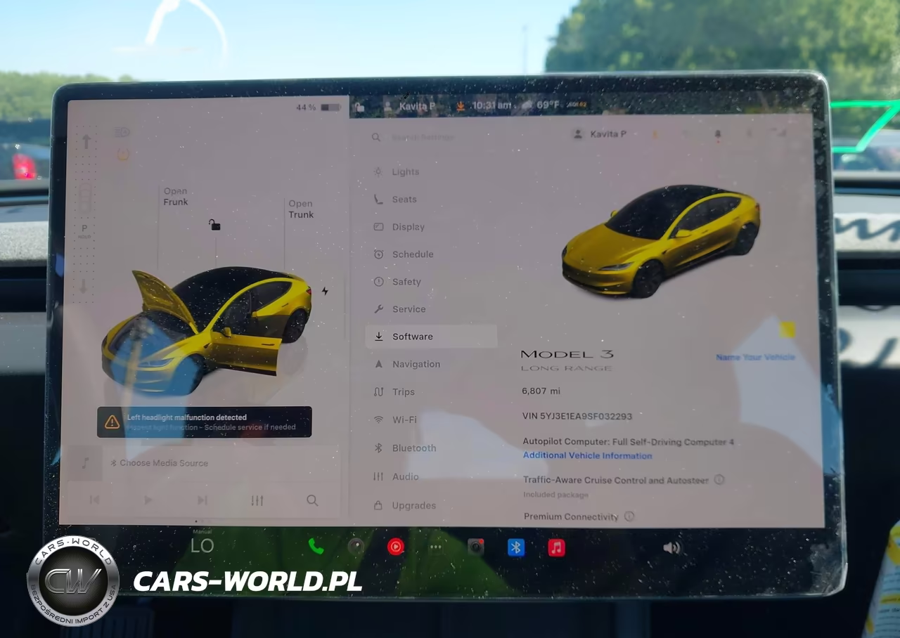 2025 Tesla Model 3 Long Range Rear-Wheel Drive-Standard Rear-Wheel Drive VIN:5YJ3E1EA9SF032293 - 7
