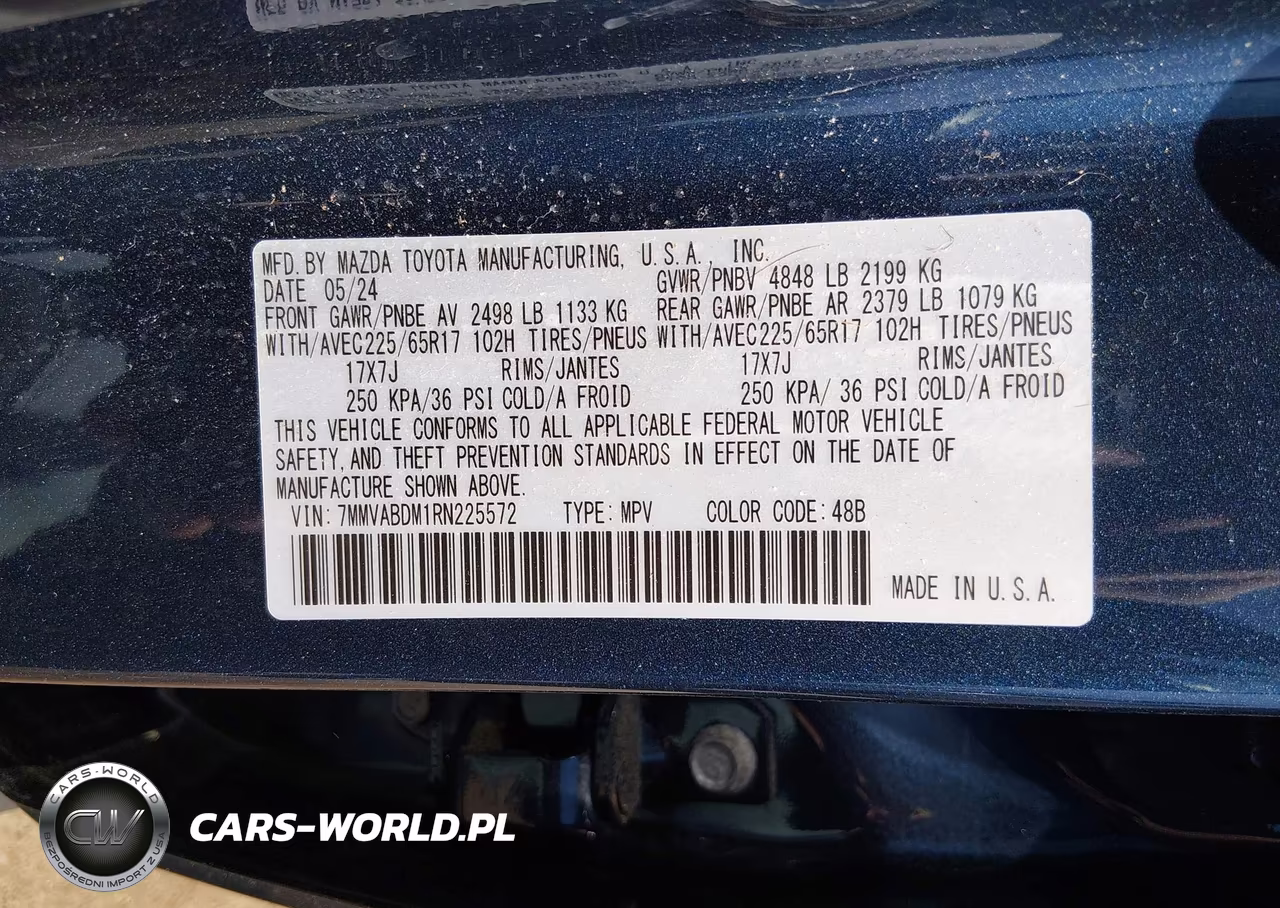 2024 Mazda Cx-50 2.5 S Premium VIN:7MMVABDM1RN225572 - 9