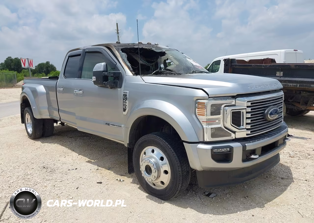 2022 Ford F-450 Platinum VIN:1FT8W4DT6NEF54490 - 1