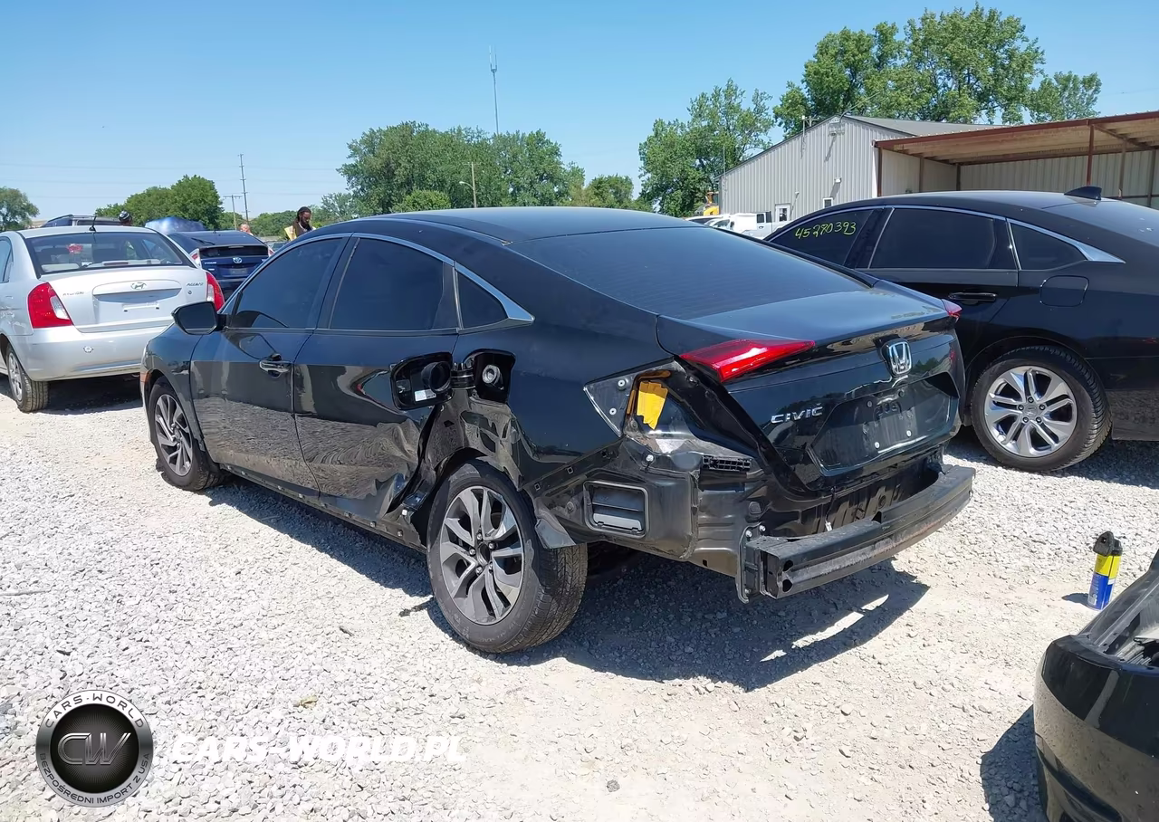 2021 Honda Civic Lx VIN:2HGFC2F69MH547697 - 3