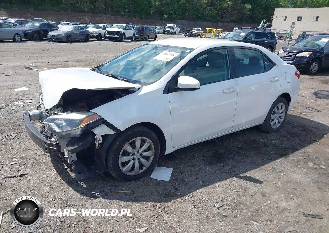 2016 Toyota Corolla Le VIN:2T1BURHE1GC523917 - 2