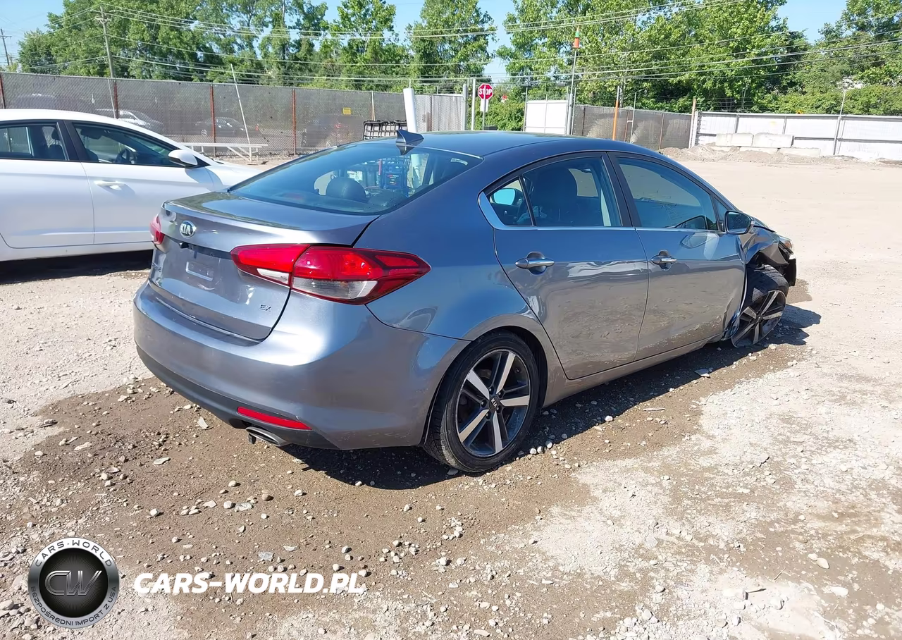 2017 Kia Forte Ex VIN:3KPFN4A87HE039310 - 4