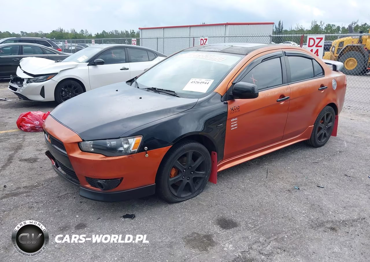 2009 Mitsubishi Lancer Gts VIN:JA3AU86W99U035689 - 2