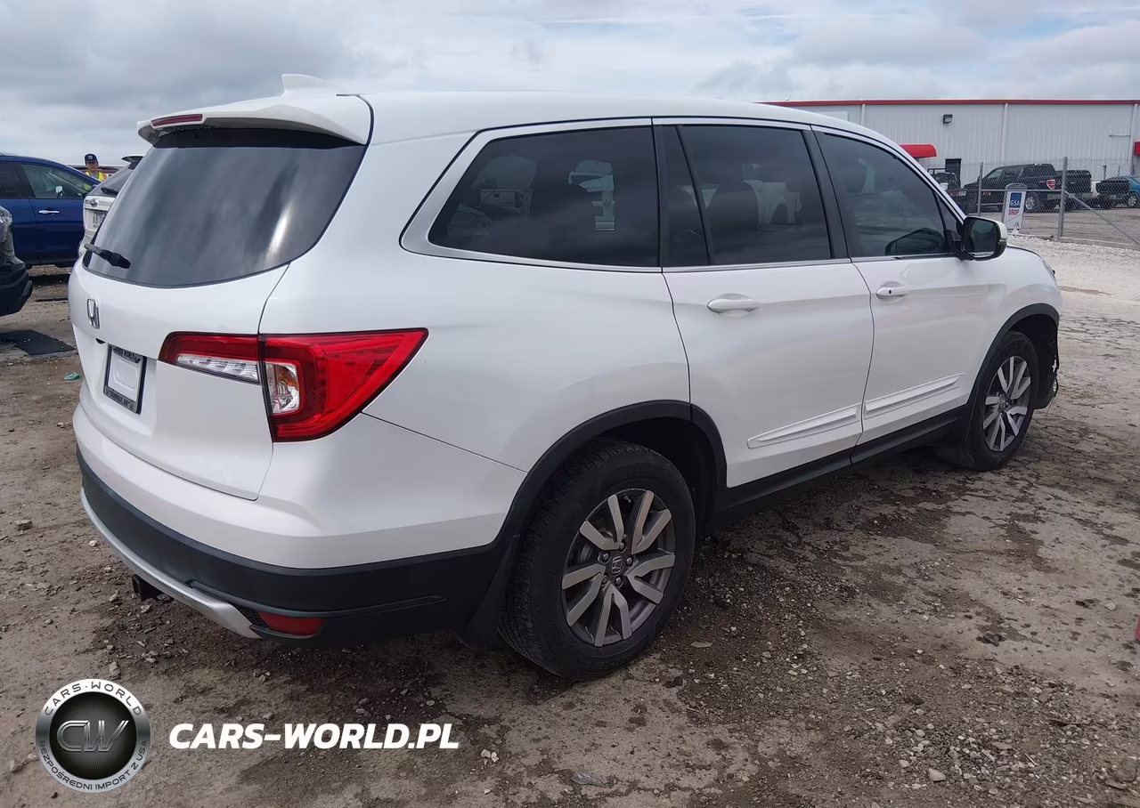 2022 Honda Pilot 2Wd Ex-L VIN:5FNYF5H53NB005409 - 4