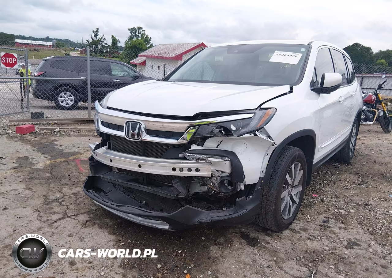 2022 Honda Pilot 2Wd Ex-L VIN:5FNYF5H53NB005409 - 6