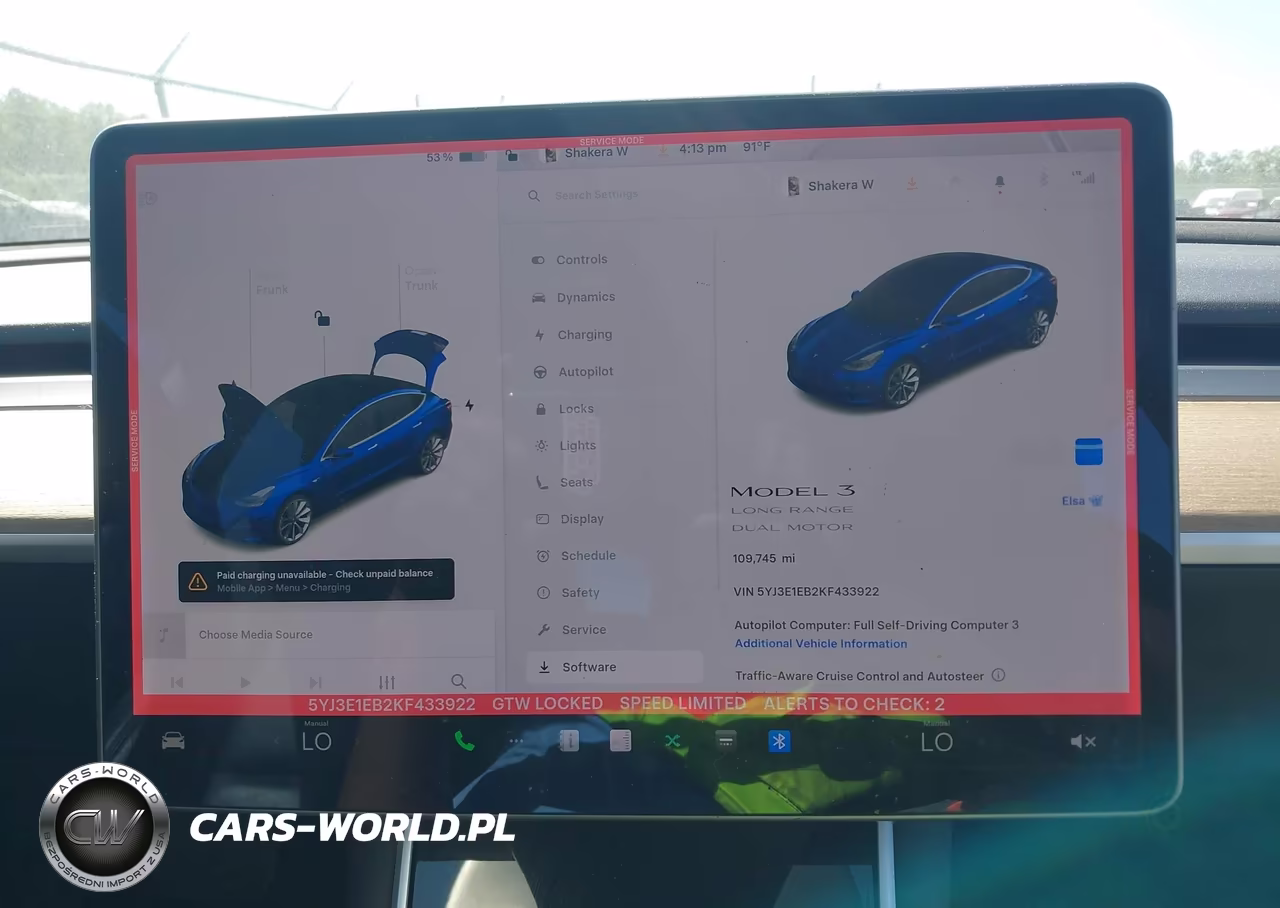 2019 Tesla Model 3 Long Range-Performance VIN:5YJ3E1EB2KF433922 - 19