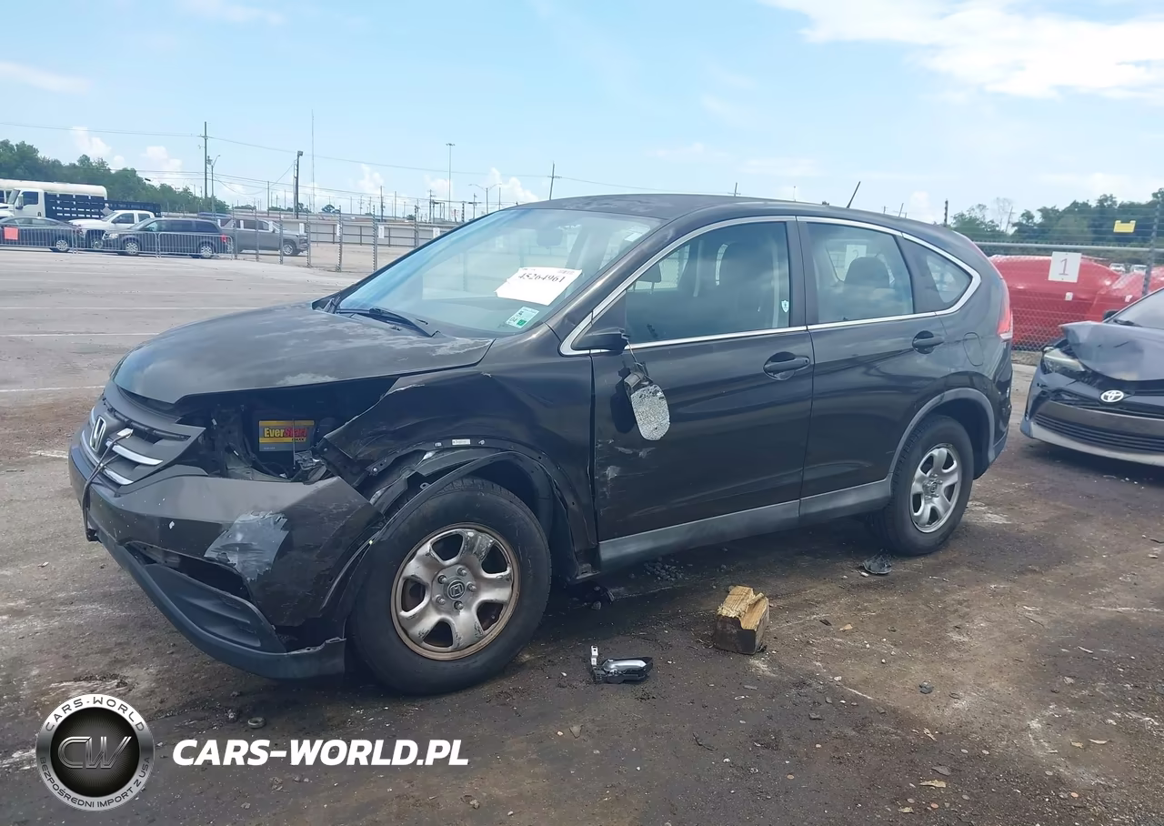 2013 Honda Cr-V Lx VIN:5J6RM3H30DL034496 - 2
