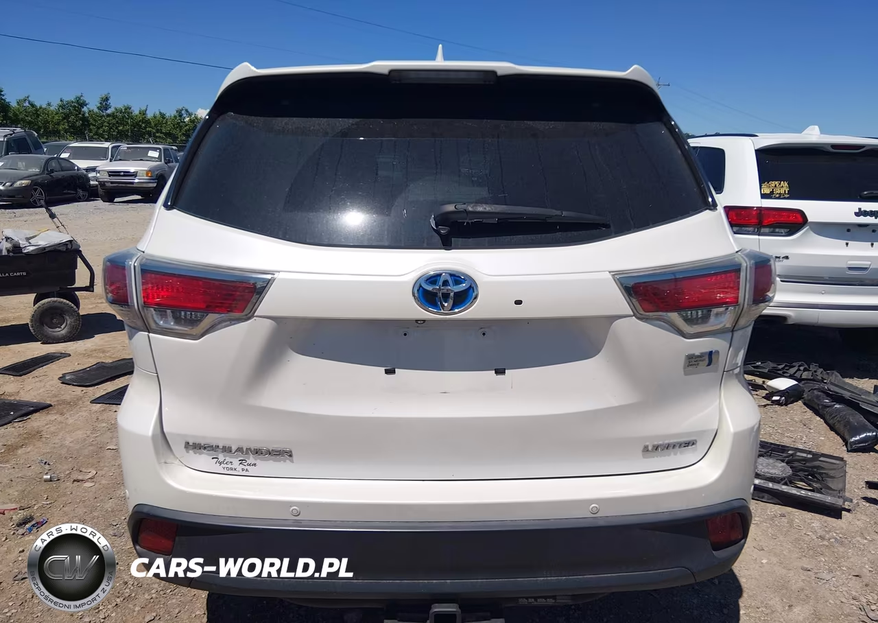 2015 Toyota Highlander Hybrid Limited VIN:5TDDCRFHXFS010888 - 16