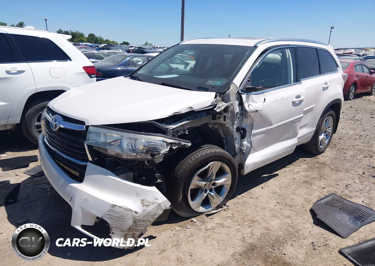 2015 Toyota Highlander Hybrid Limited VIN:5TDDCRFHXFS010888 - 2