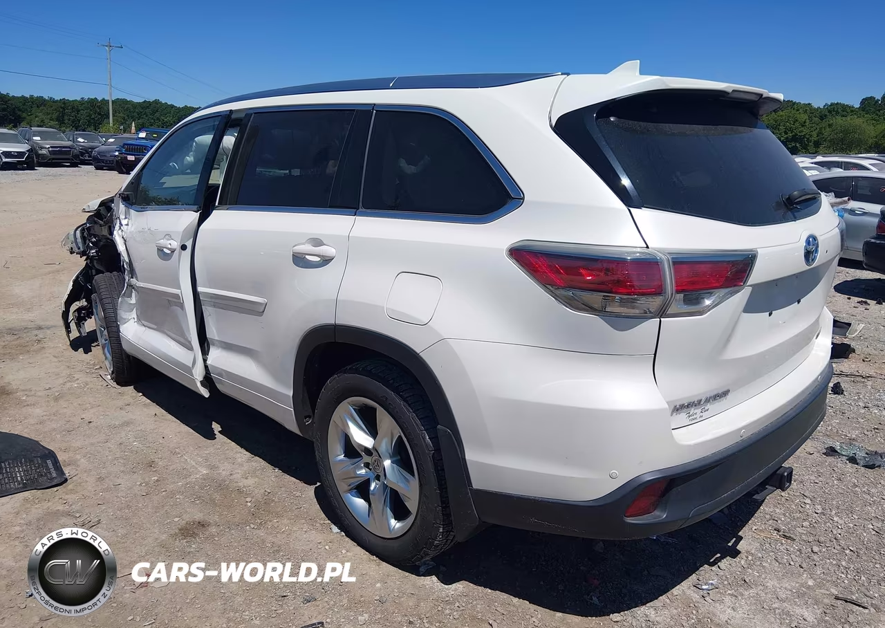 2015 Toyota Highlander Hybrid Limited VIN:5TDDCRFHXFS010888 - 3