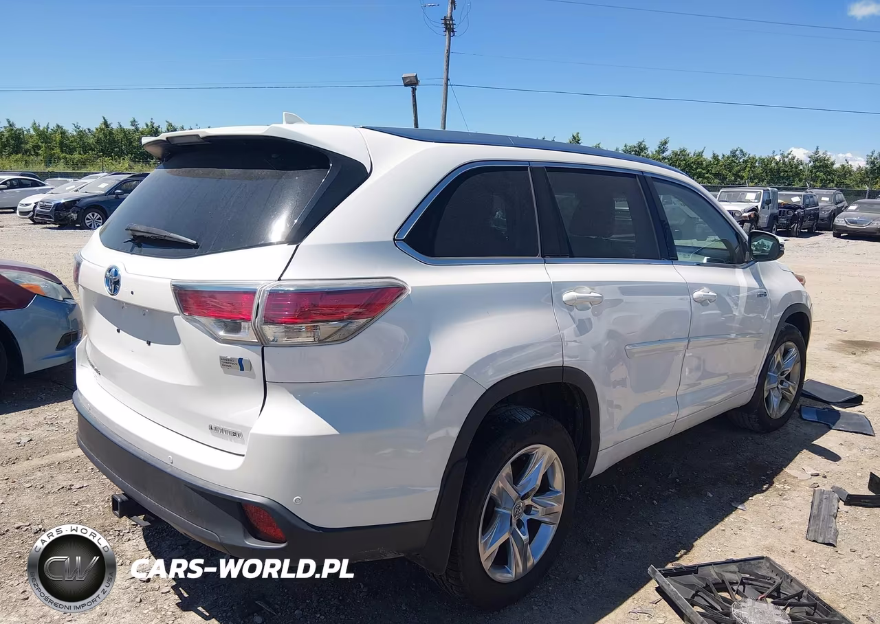 2015 Toyota Highlander Hybrid Limited VIN:5TDDCRFHXFS010888 - 4
