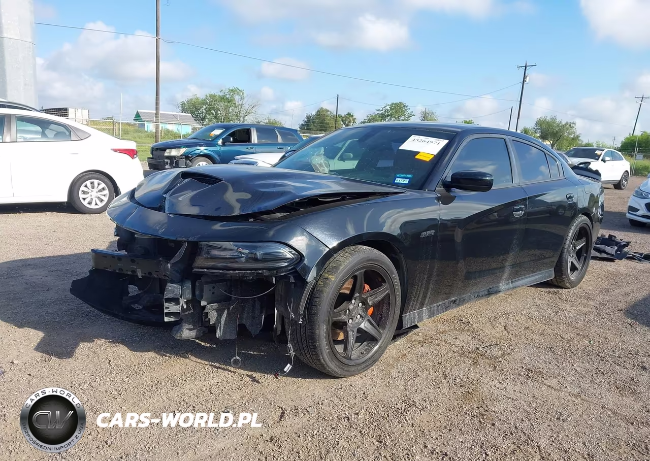 2018 Dodge Charger R-T Scat Pack Rwd VIN:2C3CDXGJ9JH169587 - 2