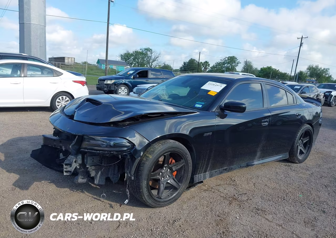 2018 Dodge Charger R-T Scat Pack Rwd VIN:2C3CDXGJ9JH169587 - 6