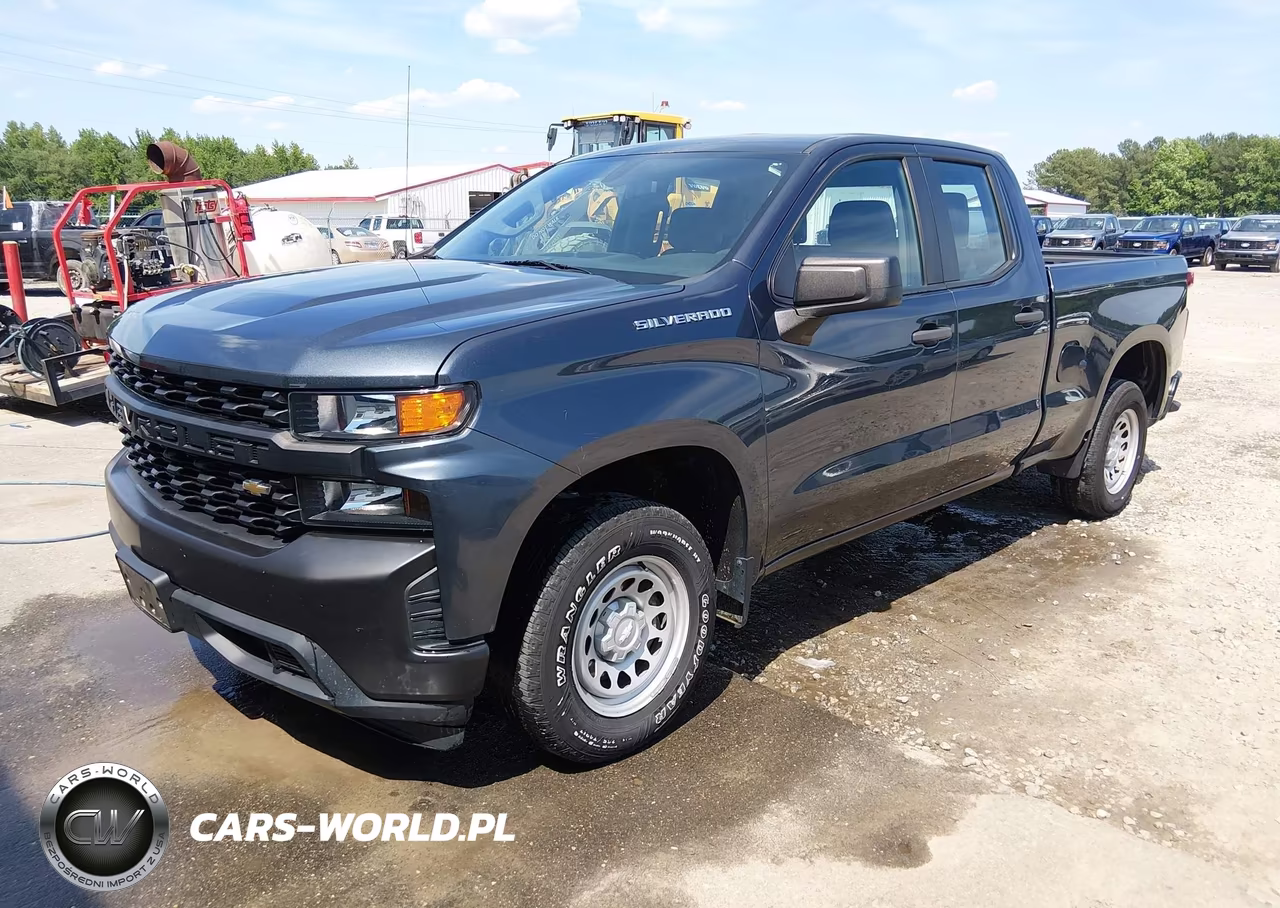 2020 Chevrolet Silverado 1500 2Wd Standard Bed Wt VIN:1GCRWAEH1LZ328523 - 2