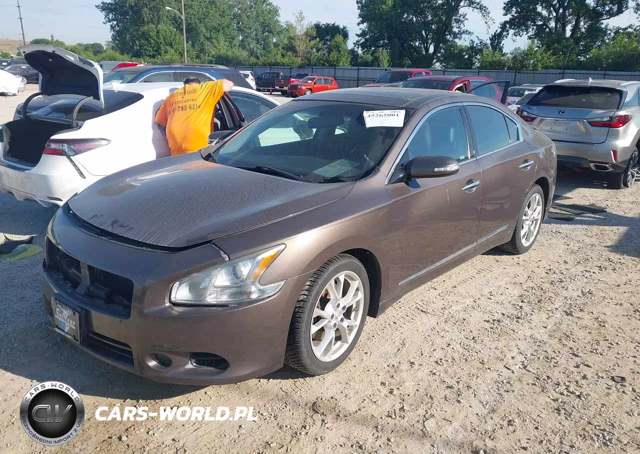 2012 Nissan Maxima 3.5 Sv VIN:1N4AA5AP1CC832434 - 2