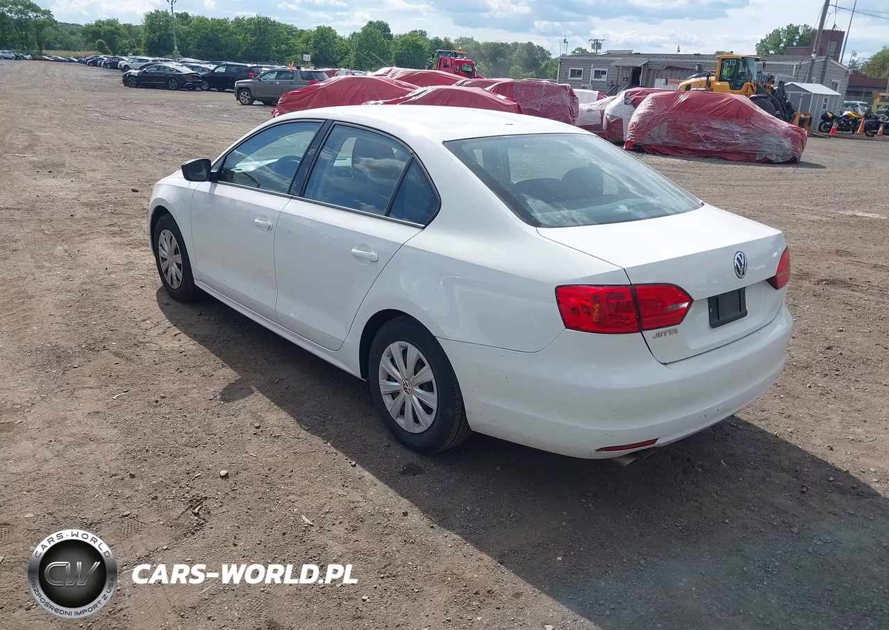 2014 Volkswagen Jetta 2.0L S VIN:3VW1K7AJ4EM372716 - 3