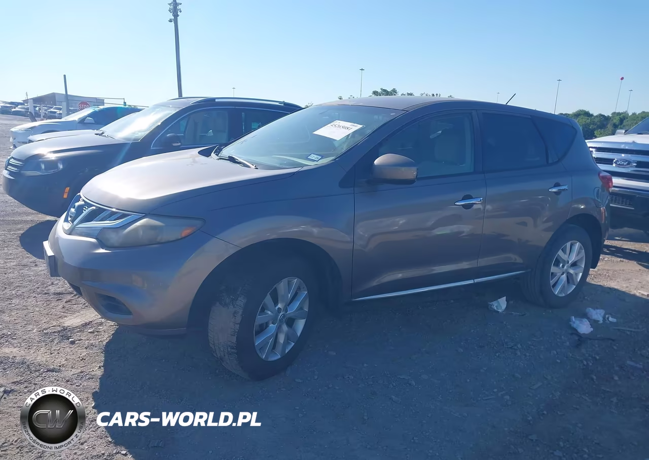 2013 Nissan Murano S VIN:JN8AZ1MU6DW211904 - 2