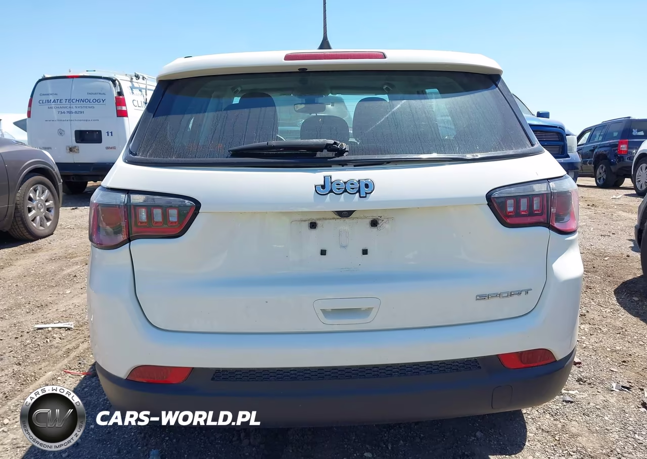 2019 Jeep Compass Sport Fwd VIN:3C4NJCAB2KT715355 - 16