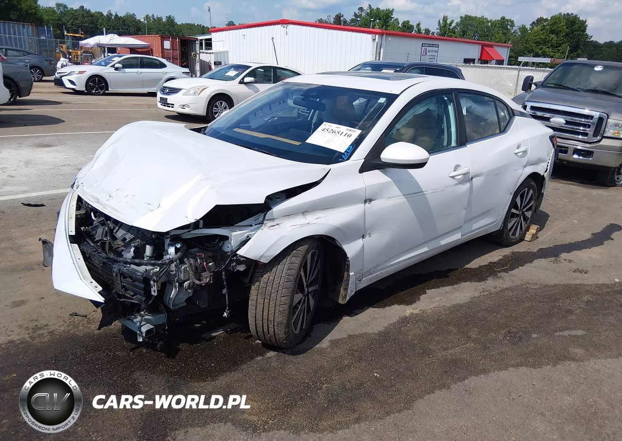 2022 Nissan Sentra Sv Xtronic Cvt VIN:3N1AB8CV2NY256712 - 2