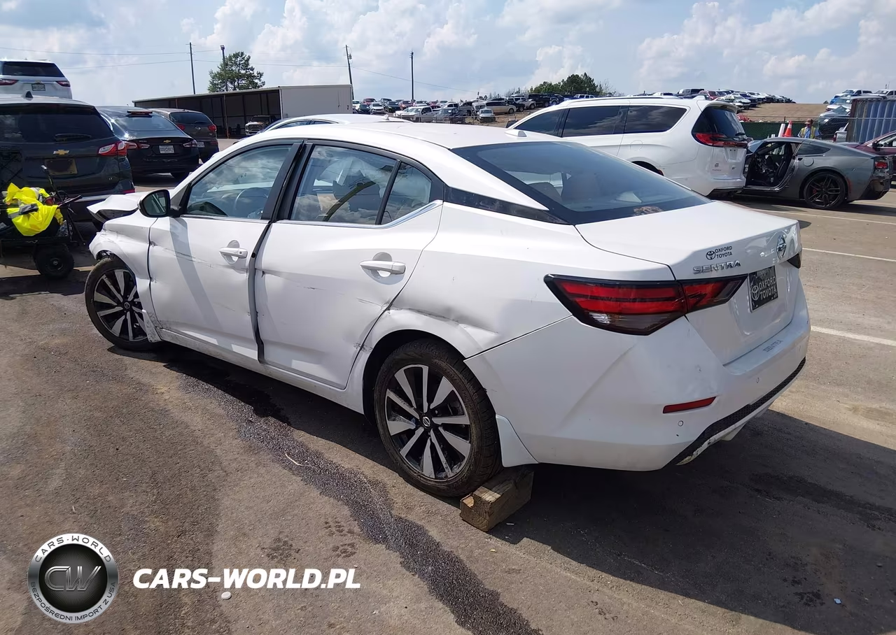 2022 Nissan Sentra Sv Xtronic Cvt VIN:3N1AB8CV2NY256712 - 3