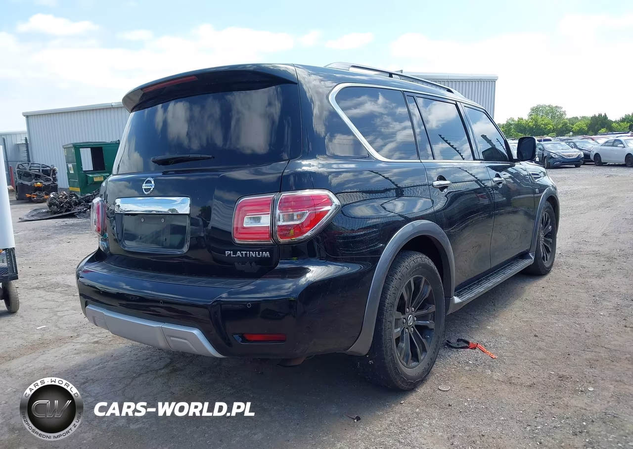 2018 Nissan Armada Platinum VIN:JN8AY2NE8JX700035 - 4