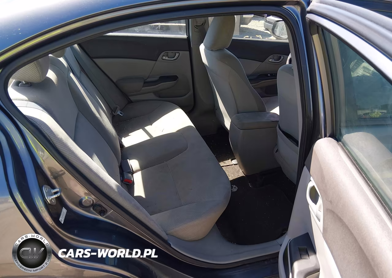 2012 Honda Civic Lx VIN:19XFB2F54CE336748 - 8