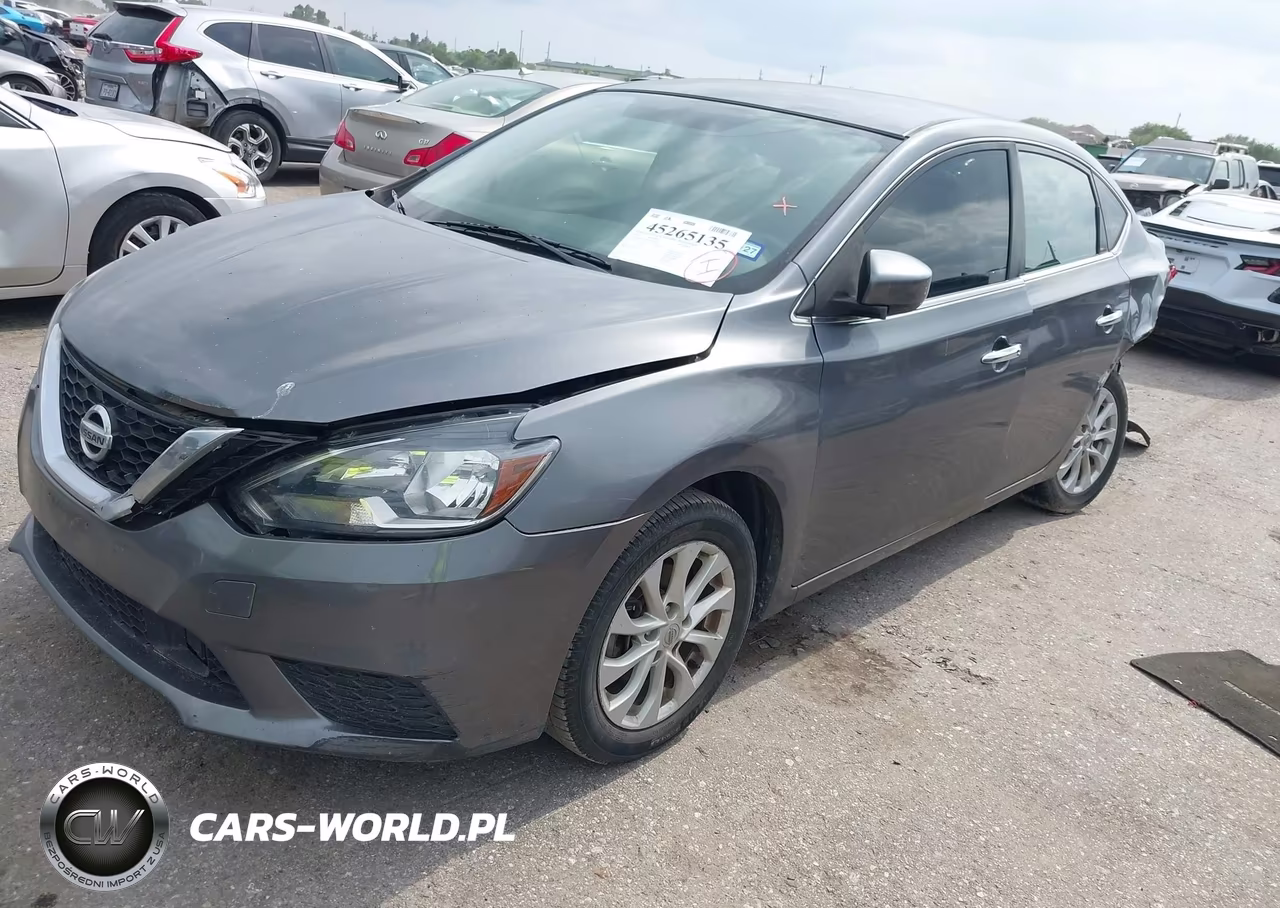 2018 Nissan Sentra Sv VIN:3N1AB7AP6JL647528 - 2