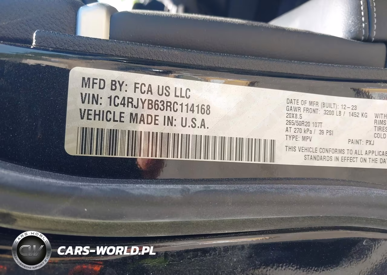 2024 Jeep Grand Cherokee 4Xe VIN:1C4RJYB63RC114168 - 9
