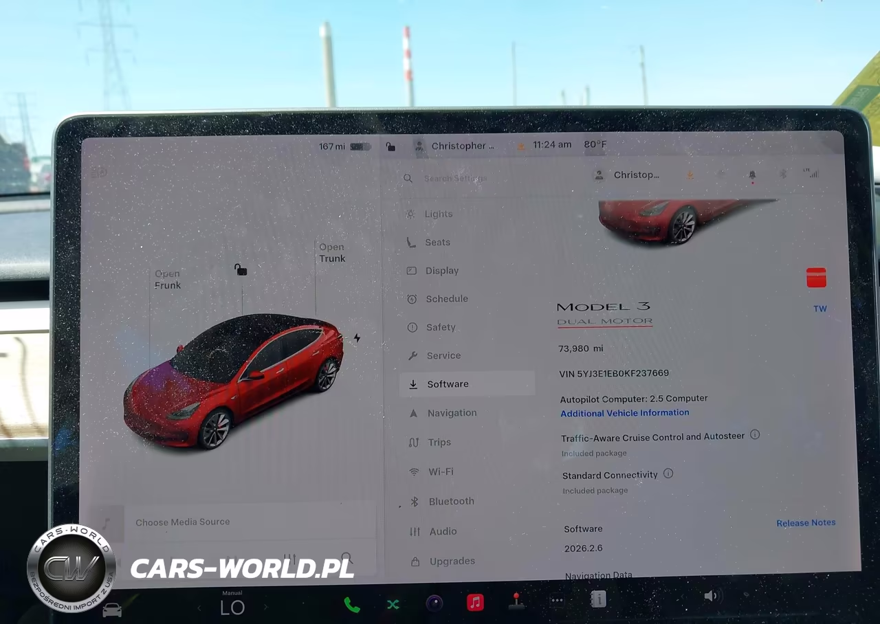 2019 Tesla Model 3 Long Range-Performance VIN:5YJ3E1EB0KF237669 - 7