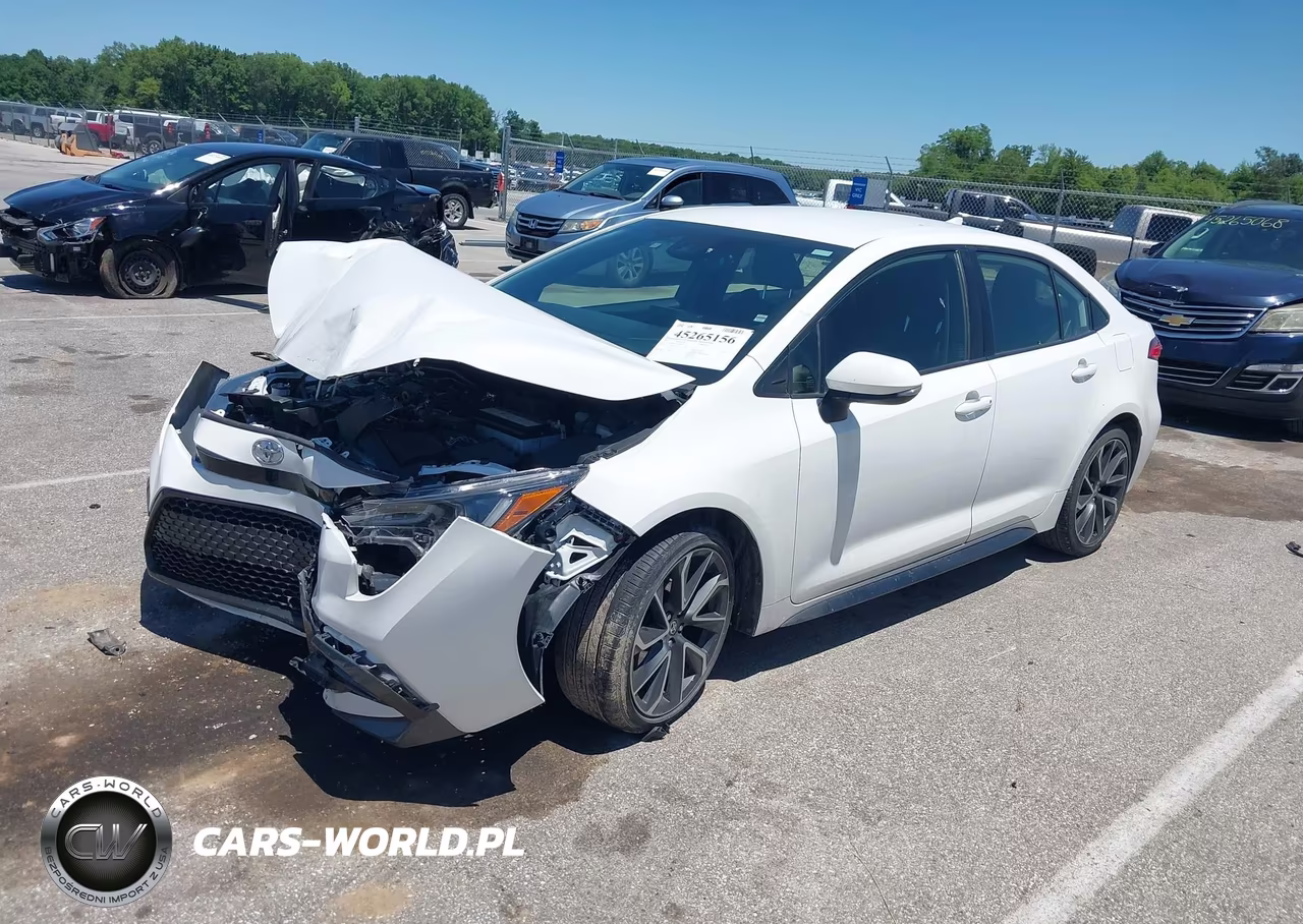 2022 Toyota Corolla Se VIN:JTDS4MCE2N3507693 - 2