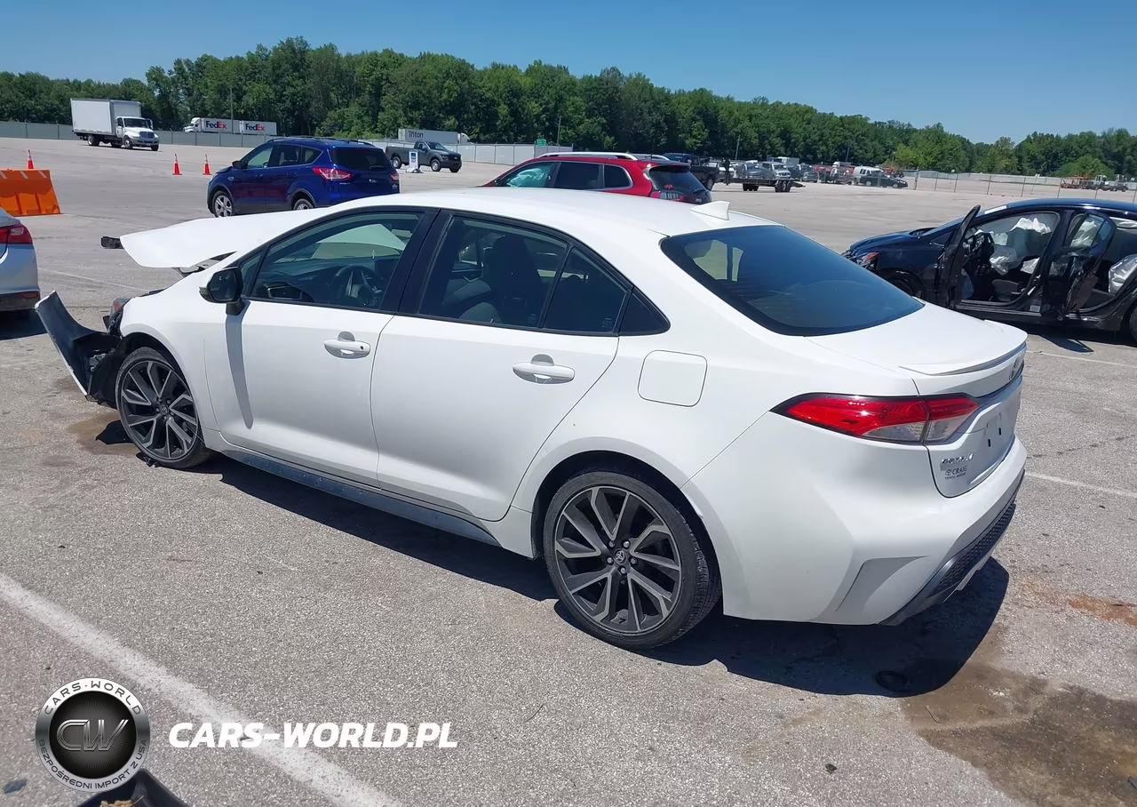 2022 Toyota Corolla Se VIN:JTDS4MCE2N3507693 - 3