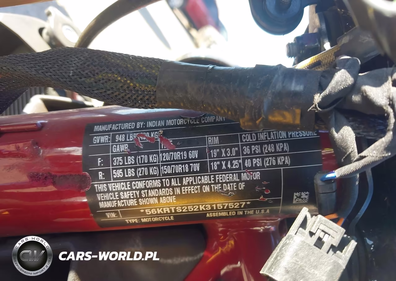 2019 Indian Motorcycle Co. Ftr 1200 S Race Replica VIN:56KRTS252K3157527 - 10