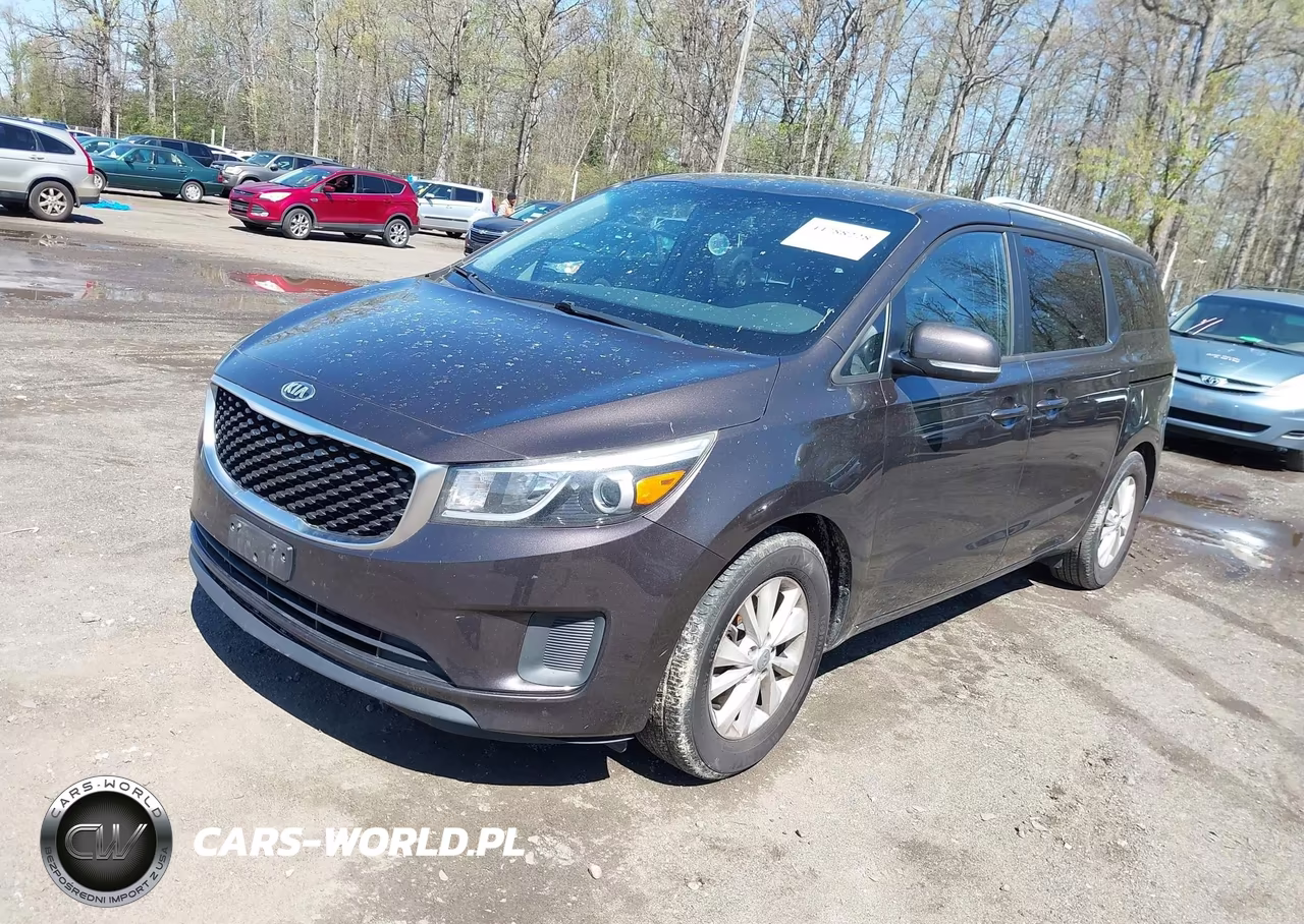 2015 Kia Sedona Lx VIN:KNDMB5C10F6067572 - 2