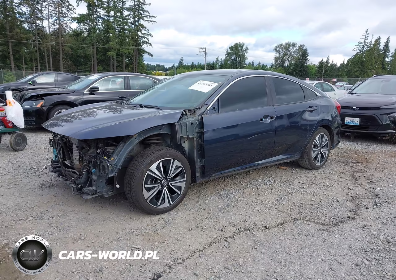 2017 Honda Civic Ex-L VIN:2HGFC1F78HH649999 - 2