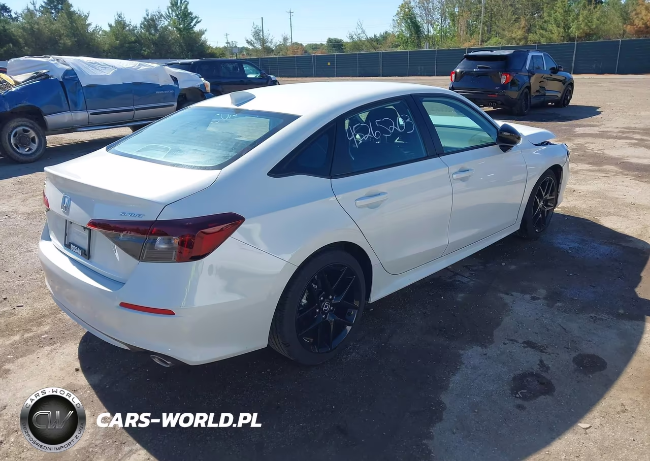 2025 Honda Civic Sport VIN:2HGFE2F50SH526087 - 4
