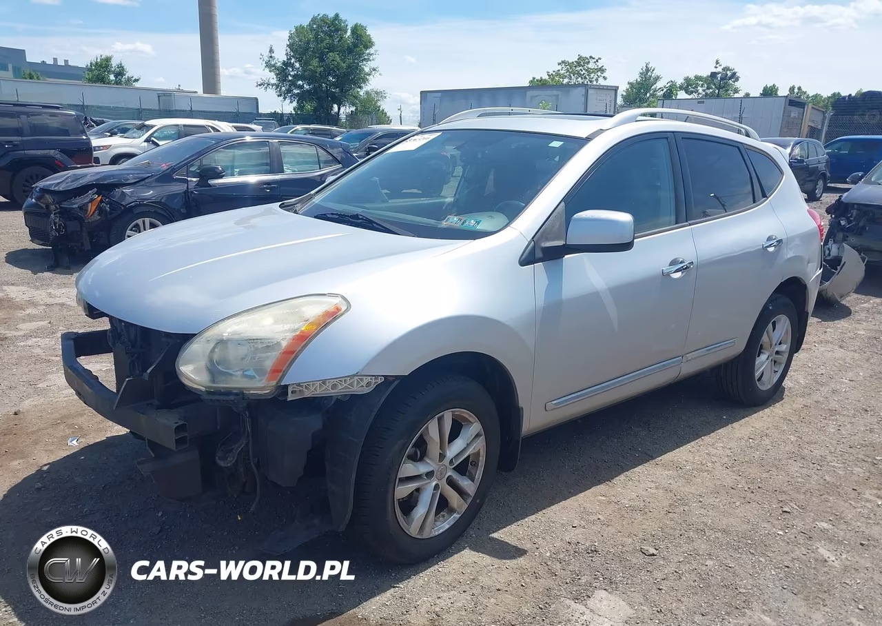 2013 Nissan Rogue Sv VIN:JN8AS5MT7DW508716 - 2