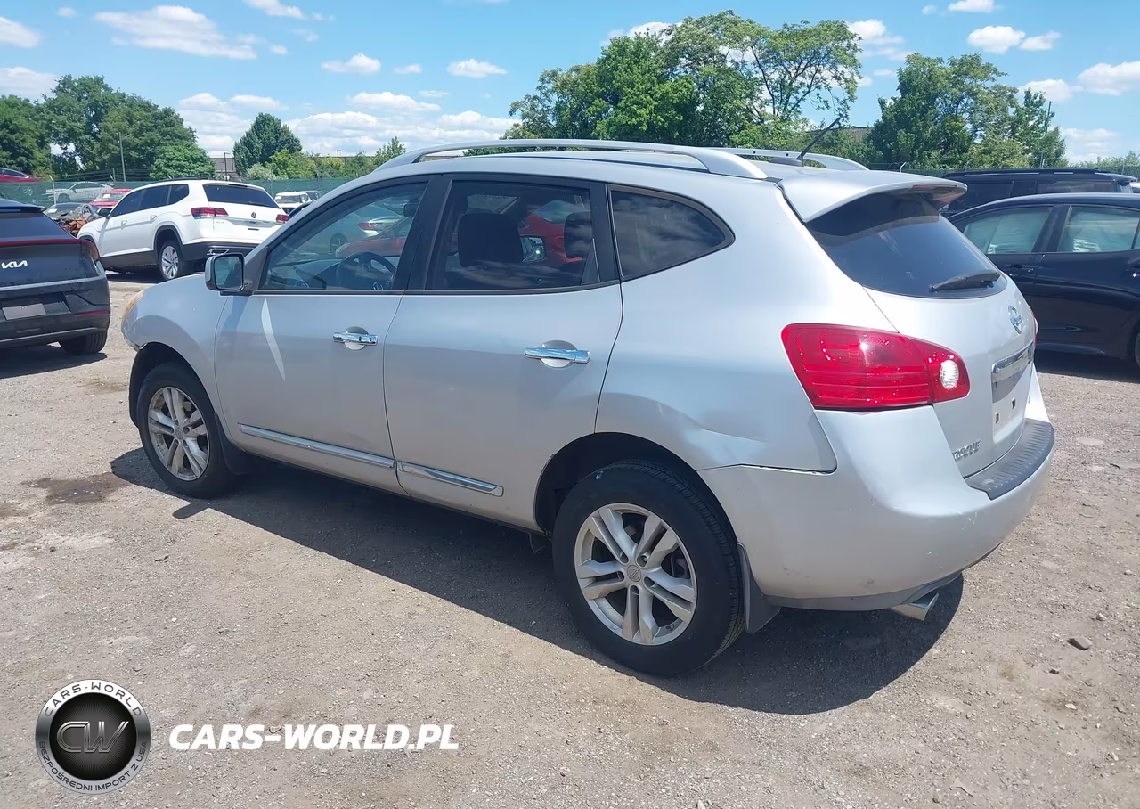 2013 Nissan Rogue Sv VIN:JN8AS5MT7DW508716 - 3