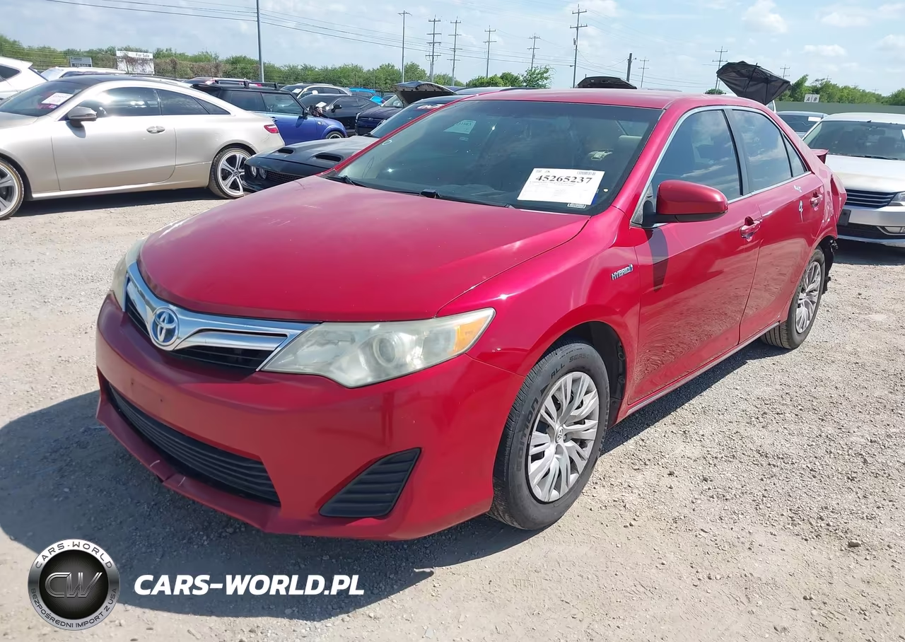 2013 Toyota Camry Hybrid Le VIN:4T1BD1FK1DU095268 - 2