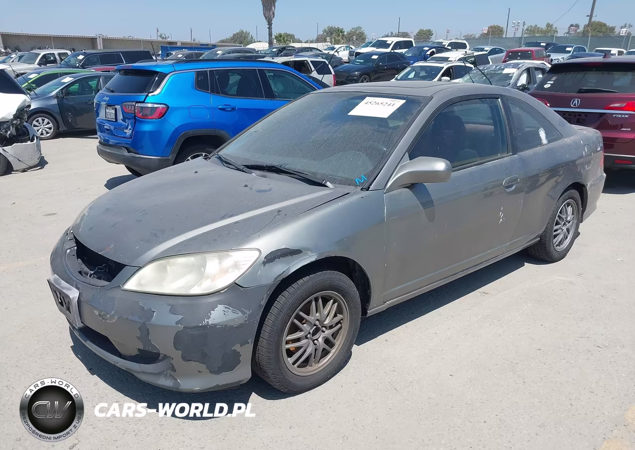 2004 Honda Civic Ex VIN:1HGEM22034L065594 - 2